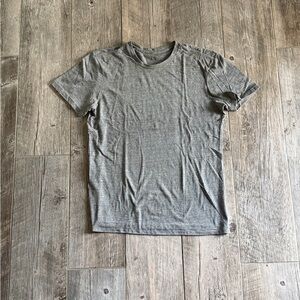 Armani Exchange Men's Heather Gray Short Sleeve Tshirt